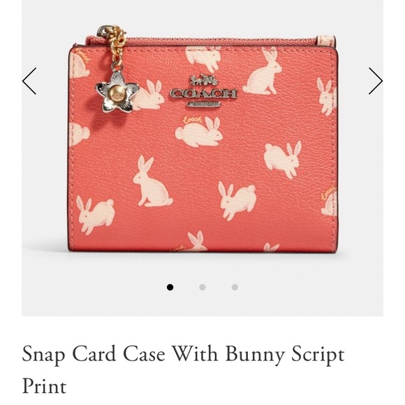 Coach Bunny wallet $35 - Picture 2 of 3